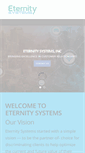 Mobile Screenshot of eternitysystems.com